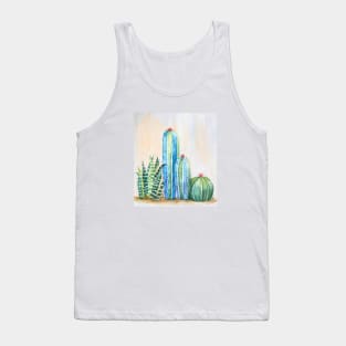 Desert Group of Cactus Tank Top